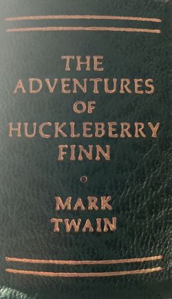 1982 Oxford Library Special Edition Adventures Of Huckleberry Finn Mark Twain