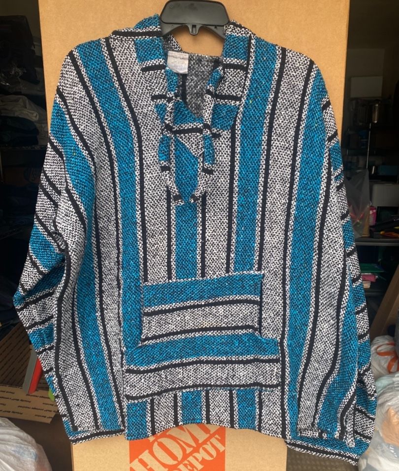 Poncho Hoodie Adult X-Large