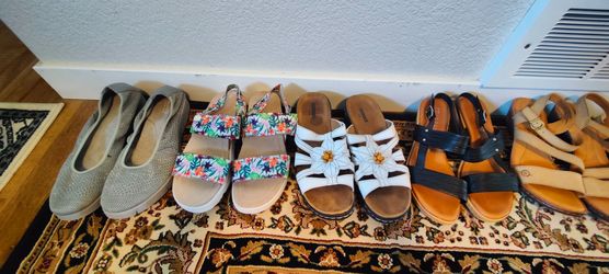 Cute women's sandals and shoes