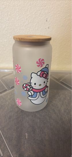 Hello kitty winter tumbler
