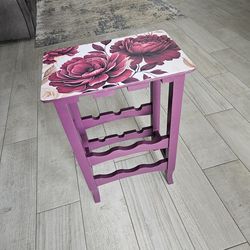 Small wine and glass holder