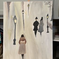 Original Acrylic Painting On Canvas 