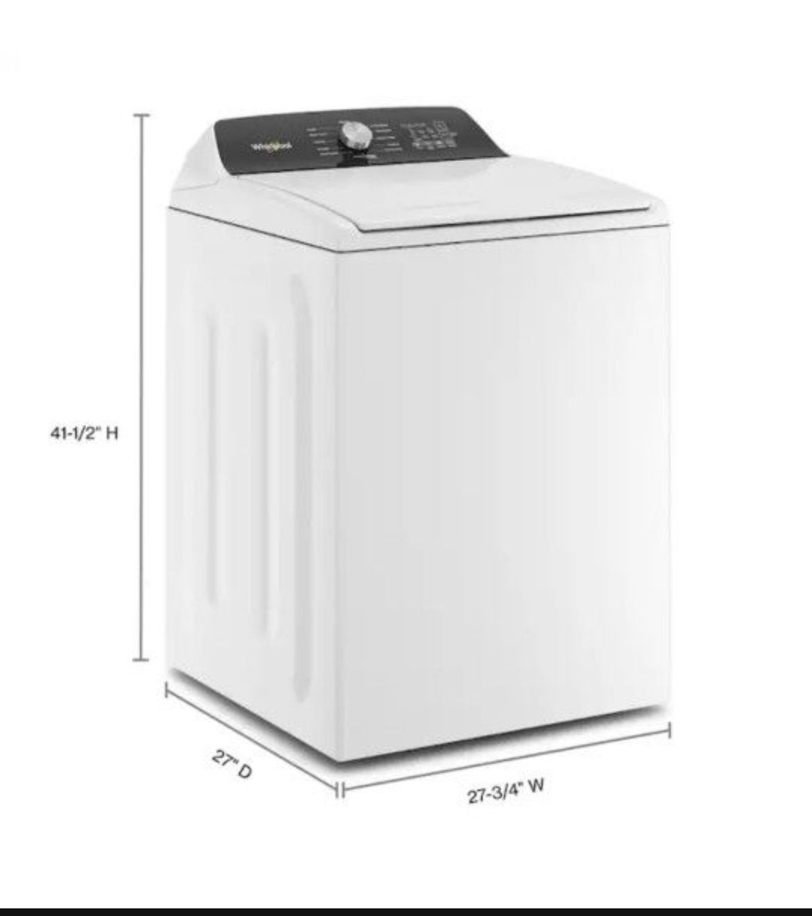 Whirlpool Large Top-Load Washer