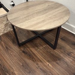 Living Room Round Table 