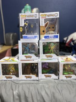 8 Pokémon Funko Pops Evee And Friends