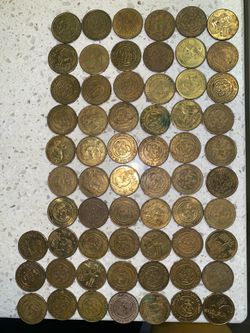Chucky Cheese Tokens Collectors