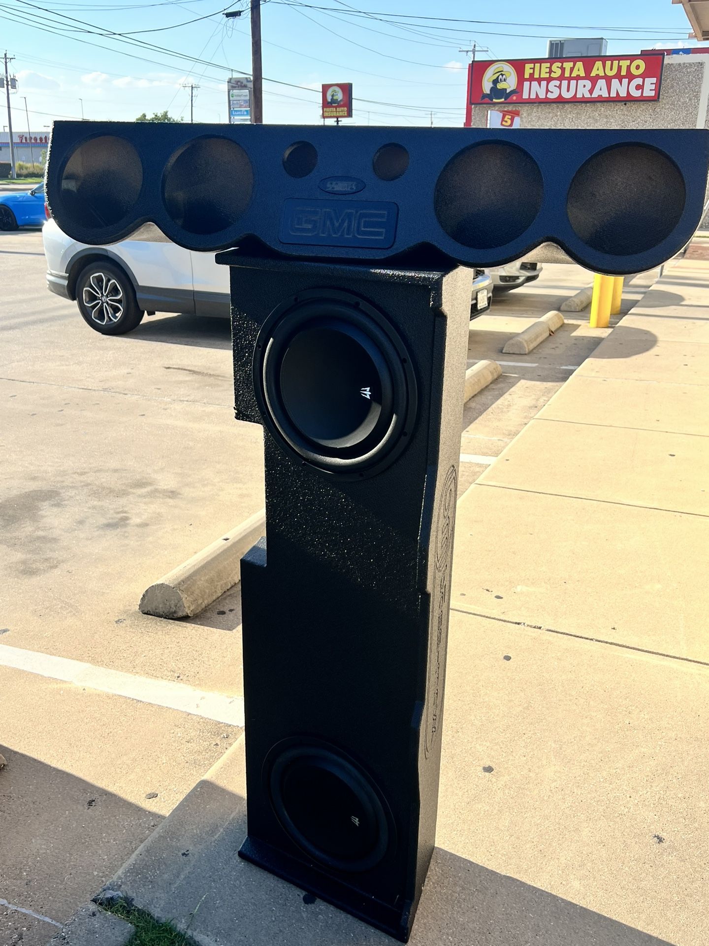 Speaker rack Subwoofer Box With Subs
