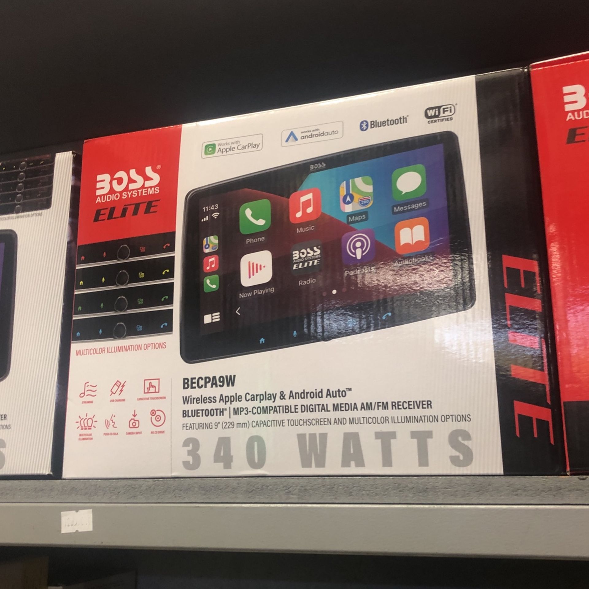 Boss Elite 9 Inch Wireless Stereo