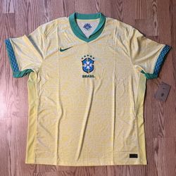 Brand New Men’s XXL Nike Brazil Home Jersey