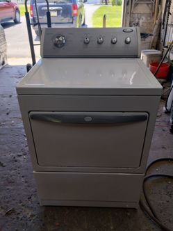 Whirlpool Propane Dryer