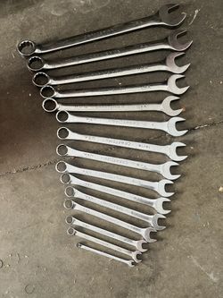 craftsman Made In The Usa Professional Wrench Set