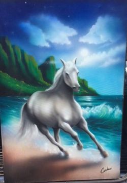 Canvas Horse - vayate -