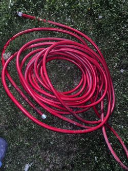 Heavy-Duty Red Contractor/Garden Hose – Approx. 100 ft – $49