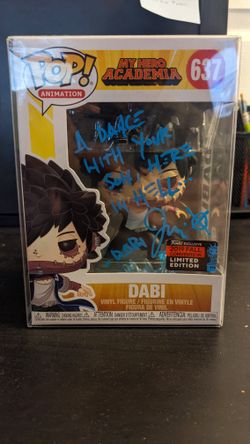 MHA Signed Dabi Funko Pop