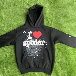 Black Worldwide Spider Hoodie
