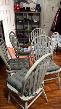 6 chairs for sale