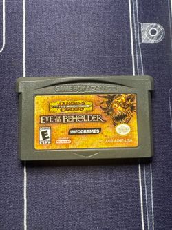 Dungeons and Dragons Eye of the Beholder GBA