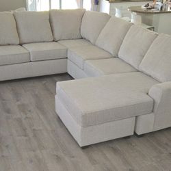 Living Spaces Sectional Couch 
