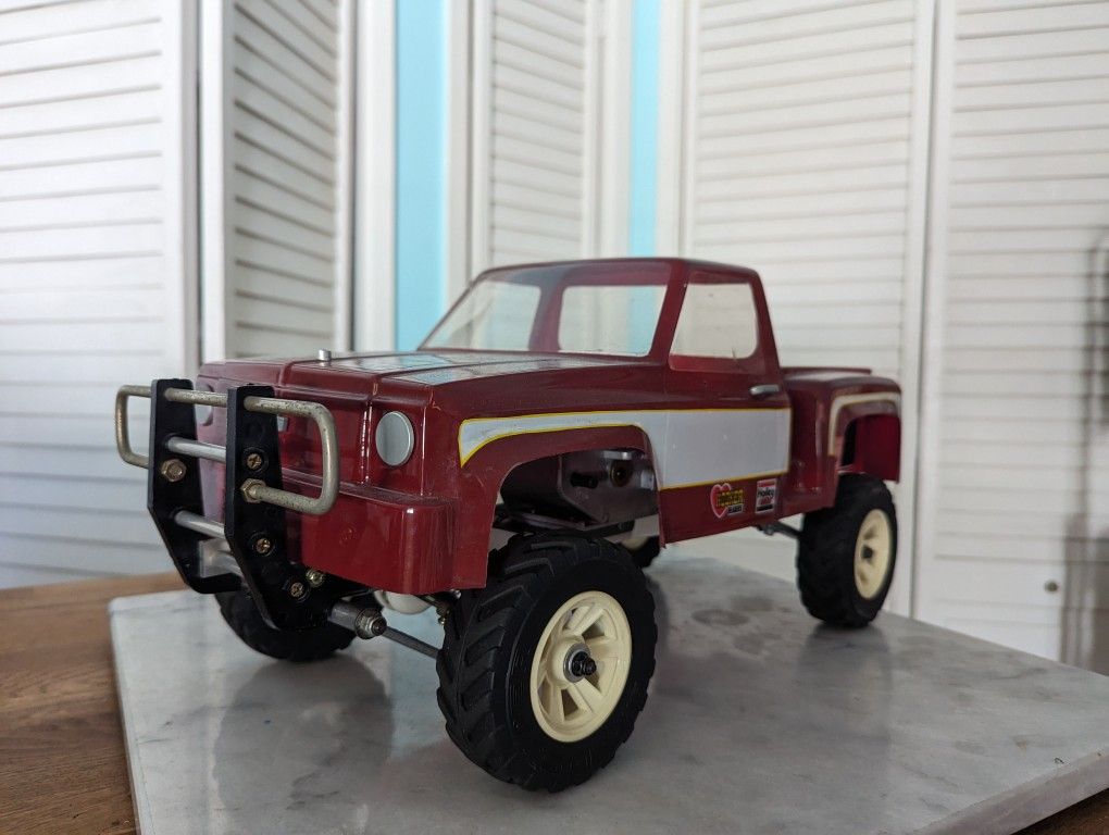 RARE Vintage RC Car | Kyosho Chevy 4x4 Chain Drive | WORKS