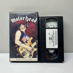 The Best Of Motörhead - Rare VHS Video - Features 14 Classic Tracks