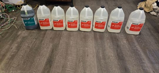 Ecolab Super Trump & Jet Dry Lot of 8