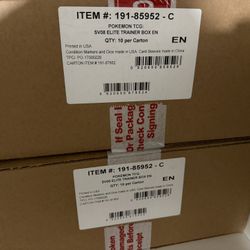 Surging Sparks Elite Trainer Box case SEALED