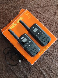 Walkie talkies 🌇👌 16 Mike range
