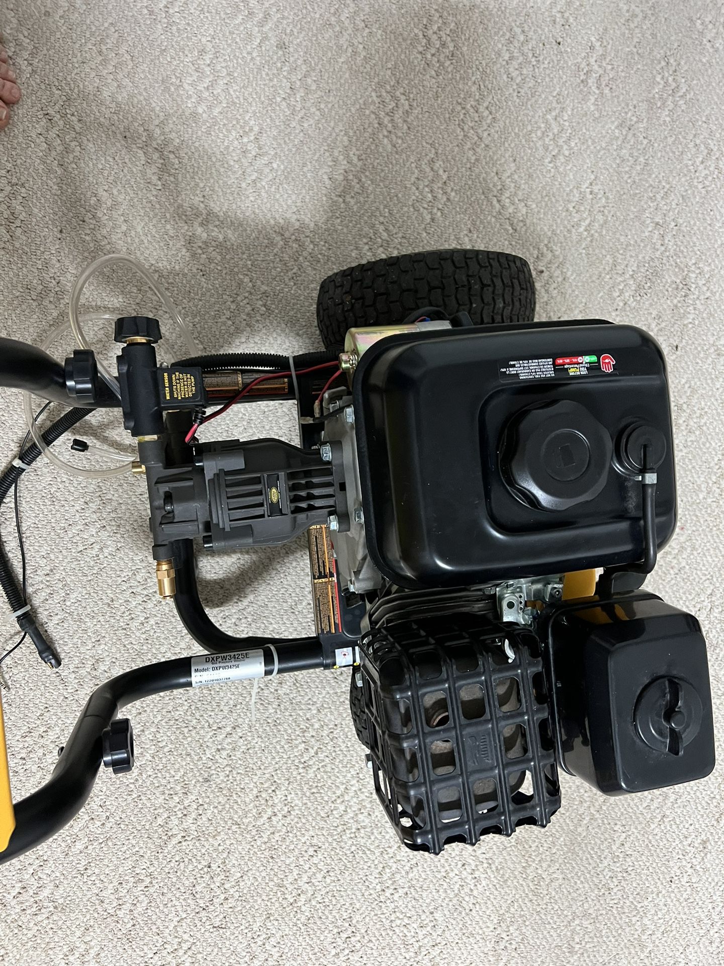 DEWALT DXPW3425E 3400 PSI 2.5 GPM Gas Cold Water PressUre Washer