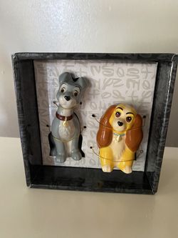 Disney Lady & The Tramp Salt & Pepper Shakers 🧂