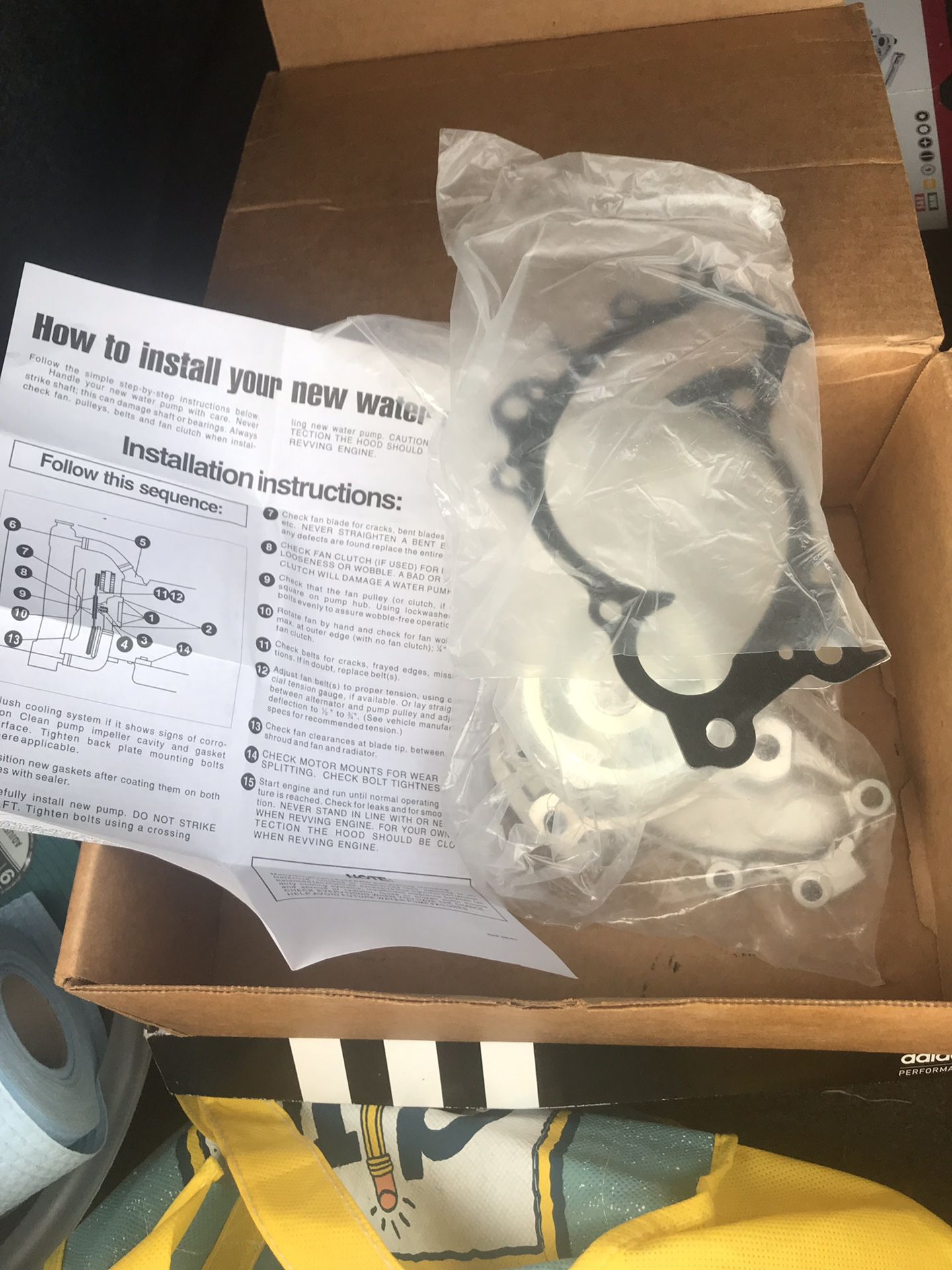 1992-1997 Lexus ES 300 water pump