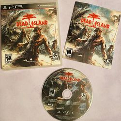 PS3 Dead Island Game w/ Booklet