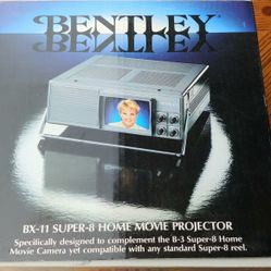 Bentley BX-11 Super 8 Home Movie Projector 