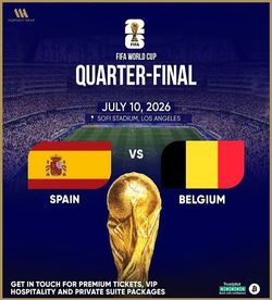 Spain vs Belgium - World Cup