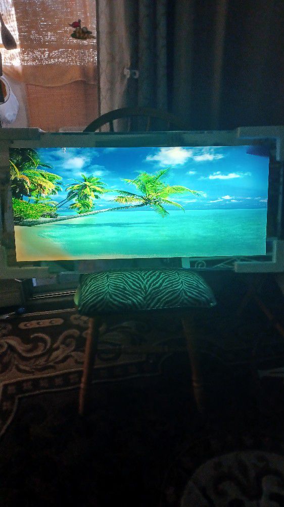 39x19 Tropical motion light up mirror water 