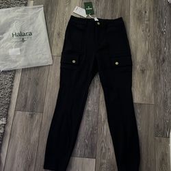 Halara HaloTek Air black stretchy soft breathable spandex  jogger pants