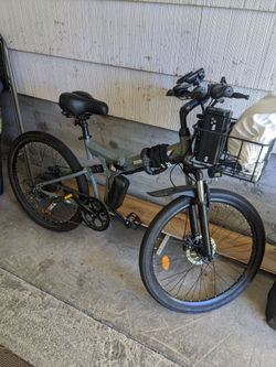 Isinwheel foldable electric bike. 500w