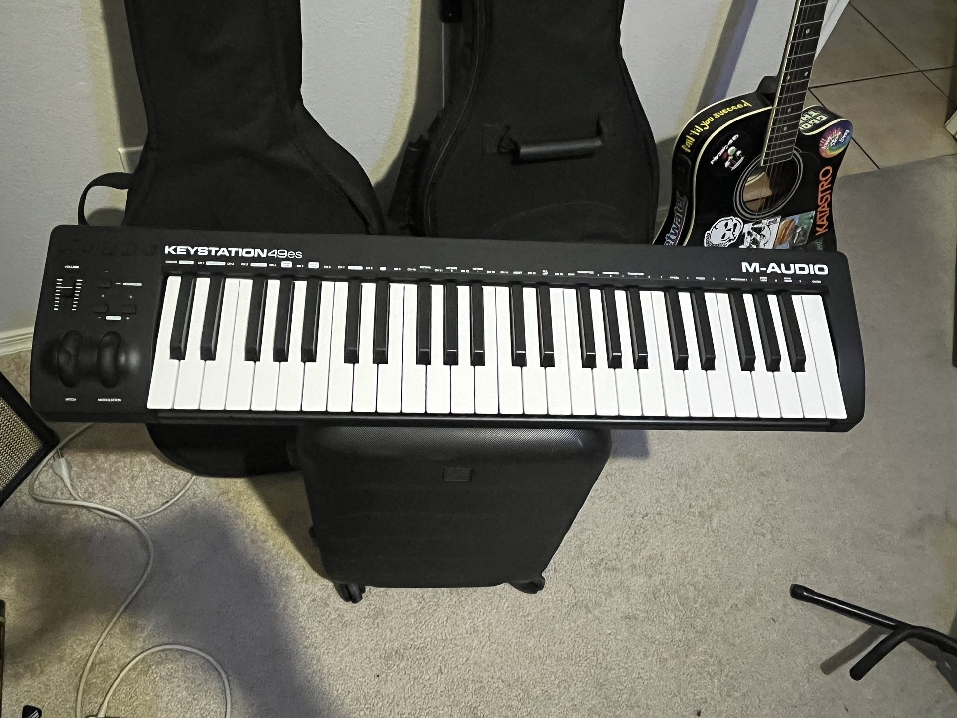 M-audio Keystation 49es midi controller