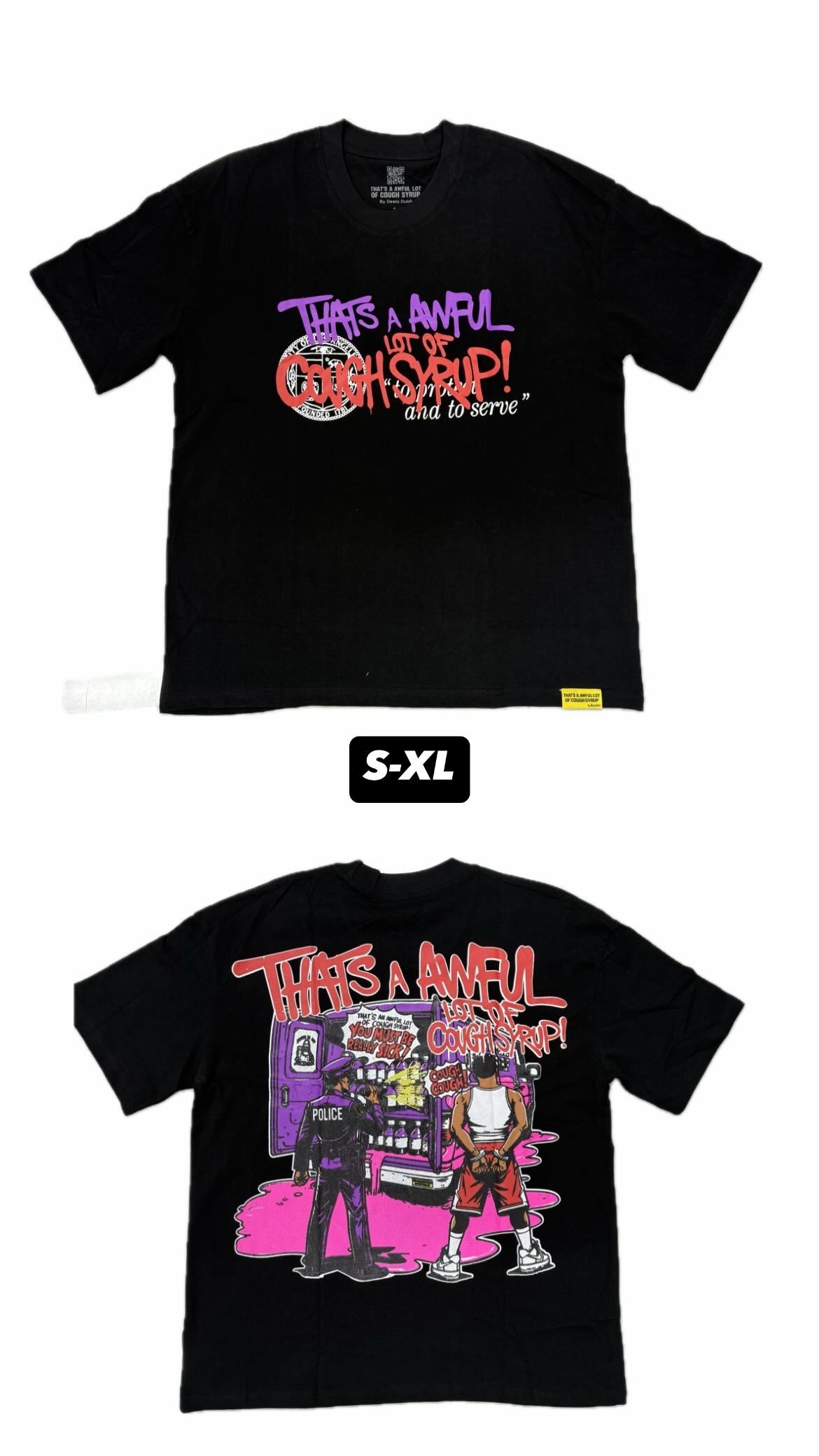 lean spill alocs tee