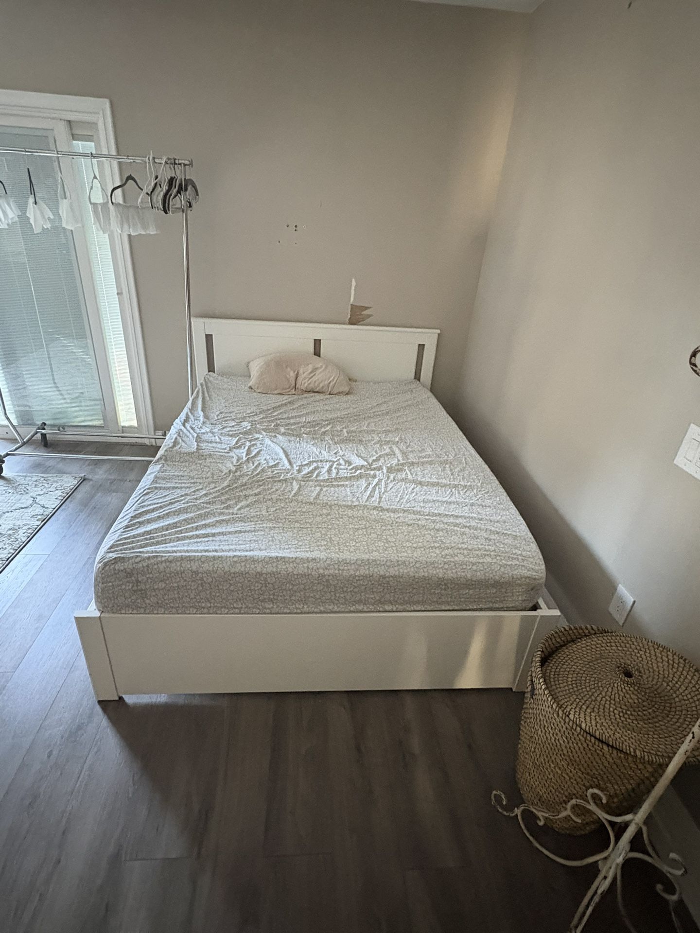 Nice Bed Frame And Mattress Queen