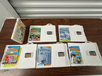 Lot of 6 VTech V.Reader Software Learning Cartridges - Inc. Sealed Dora!