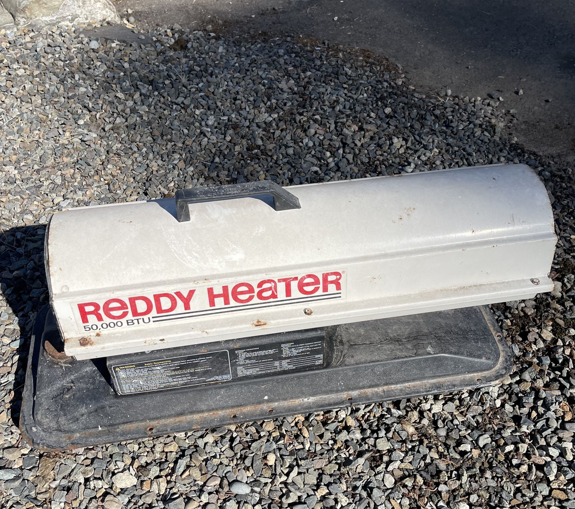 MUST SALE: Reddy Heater kerosene