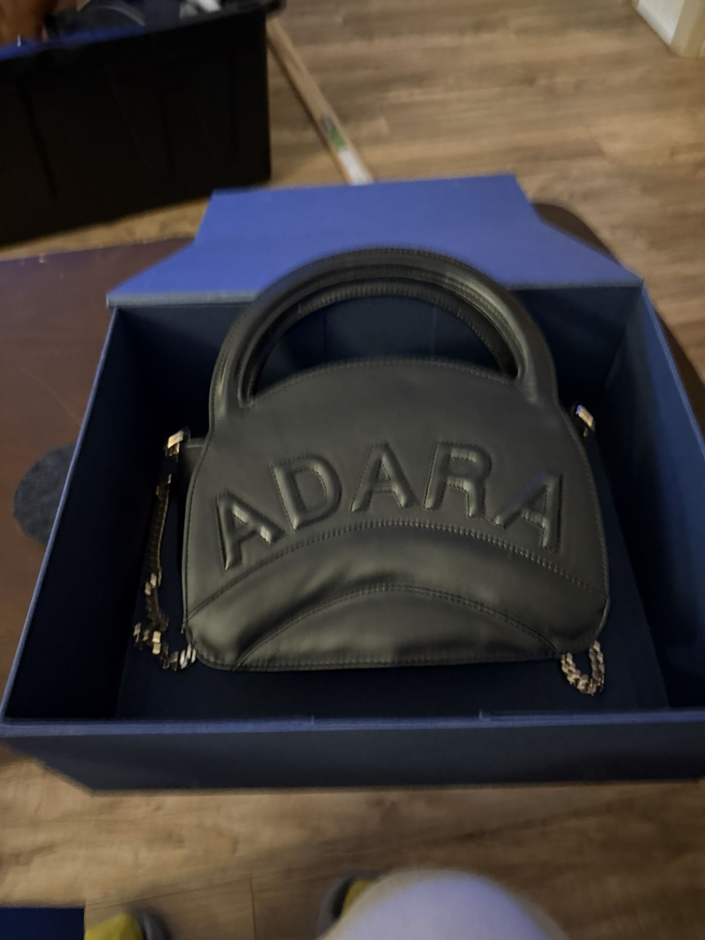 ADARA TACO JET BLACK DESIGNER BAG