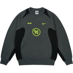 Palace Nike Total P90 Crew Grey XL 