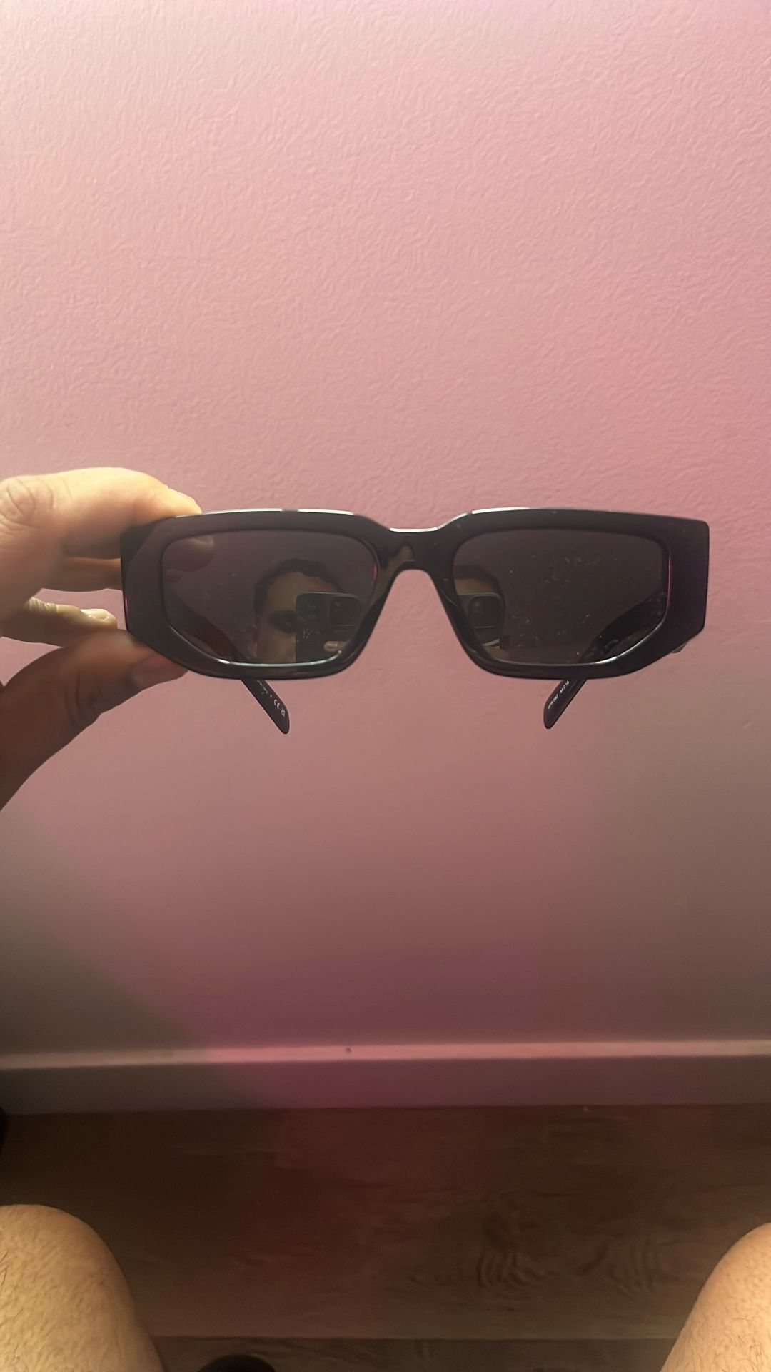 Symbole Rectangular Men’s Prada Sunglasses