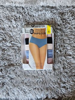 Felina Pima Cotton Hipster Underwear 5-Pack Size S