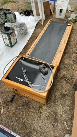 Vintage Wood electric  treadmill