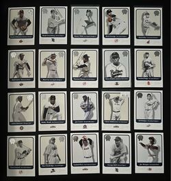 2001 Fleer Greats of the Game Lot