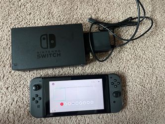 Nintendo Switch Game Console with Dock/Joycons/Power Adapter