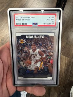 Kobe Bryant 2017 Panini Hoops #292 PSA 10