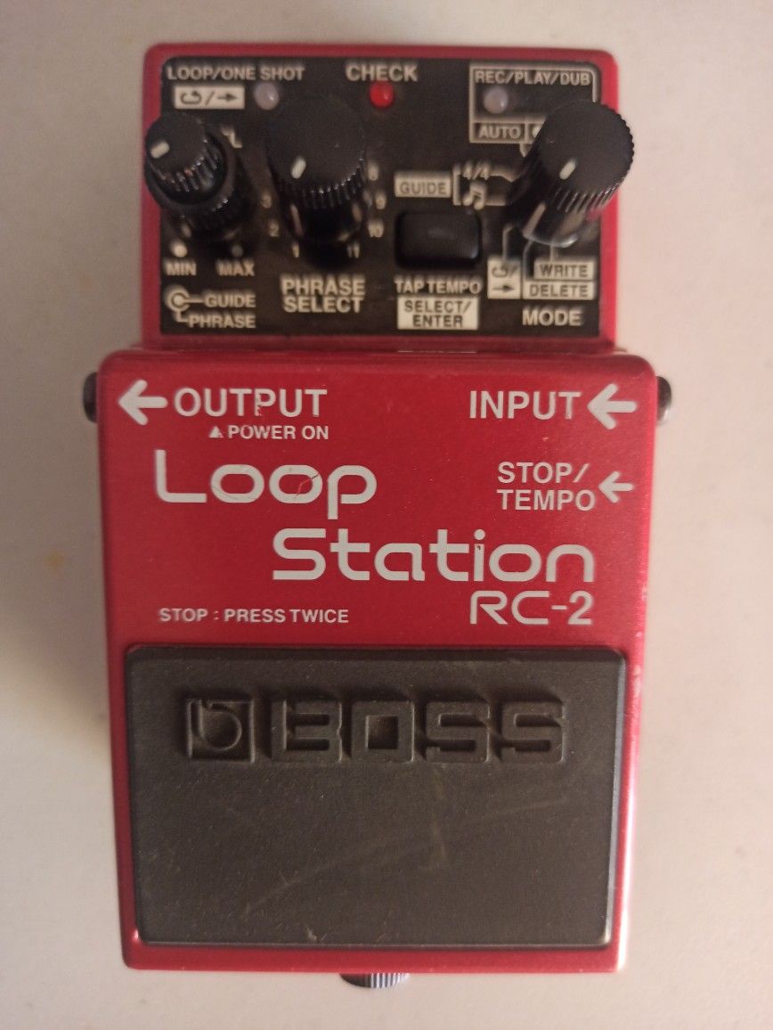 BOSS RC2 Looper Loop Pedal Effect Guitar